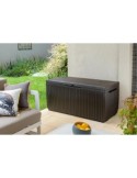 BAULE CONTENITORE SPRINGWOOD MARRONE 123X53X57CM
