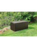 BAULE CONTENITORE SPRINGWOOD MARRONE 123X53X57CM