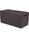 BAULE CONTENITORE SPRINGWOOD MARRONE 123X53X57CM