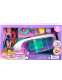 BARBIE MOTOSCAFO CON COPPIA BAMBOLE ED ACCESSORI HJK58