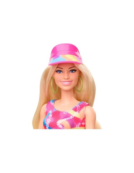 BARBIE BAMBOLA CON ROLLER SKATE HRB04, GIOCO PER BAMBINE, ACCESSORI ROLLER, 3+ ANNI