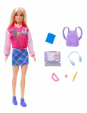 BARBIE HRG84, BAMBOLA CON ACCESSORI SCUOLA, GIOCATTOLO EDUCATIVO, 3+ ANNI, BAMBINE