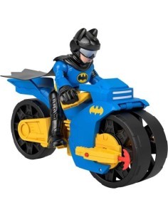 IMAGINEXT HNM32 DC BATMAN CON MOTOCICLETTA BLU