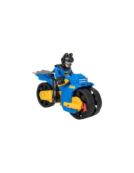 IMAGINEXT HNM32 DC BATMAN CON MOTOCICLETTA BLU
