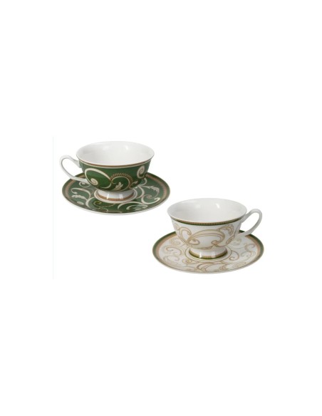 52653 SET 2PZ TAZZA THE FILO D'ORO