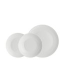 Set Tavola Essenziale 12 pezzi Coup - La Porcellana Bianca, Eleganza Minimal
