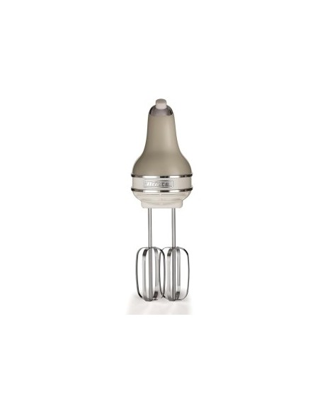 Ariete 1548 Sbattitore Vintage, 450W, 5 Velocità + Turbo, 2 Fruste Inox, Beige