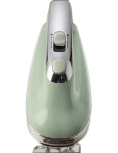Ariete 1548 Sbattitore Vintage, 450W, 5 Velocità + Turbo, 2 Fruste Inox, Verde