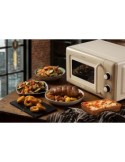 Ariete 3960 Forno a Microonde Vintage, 800W, 20 Litri, 6 Livelli, Timer 30 Min, Beige