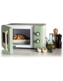 Ariete 3960 Forno a Microonde Vintage, 800W, 20 Litri, 6 Livelli, Timer 30 Min, Verde
