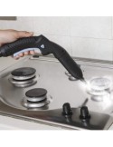 Ariete 4146 XVapor Deluxe, Pulitore a Vapore Mobile, 5 Bar, 1500W, Autonomia 55 Min, Serbatoio 1,6L, Bianco