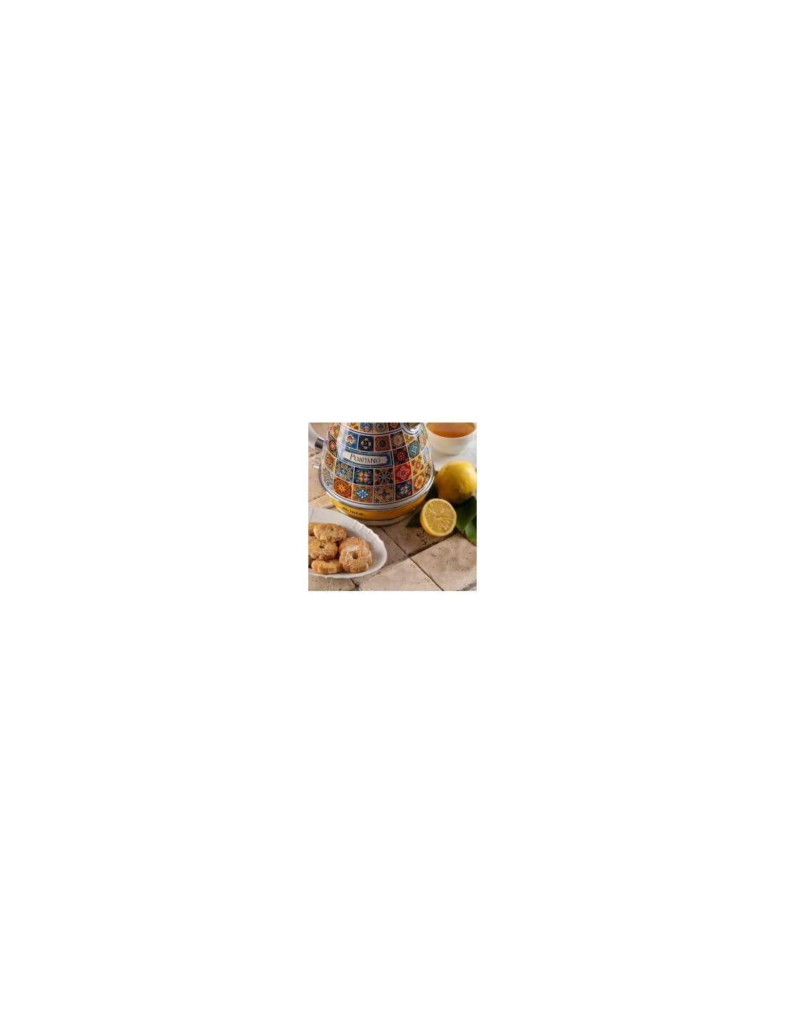 Ariete 2869 Bollitore Positano, Bollitore Elettrico, 1,7L, 2000W, Base Cordless, Autospegnimento