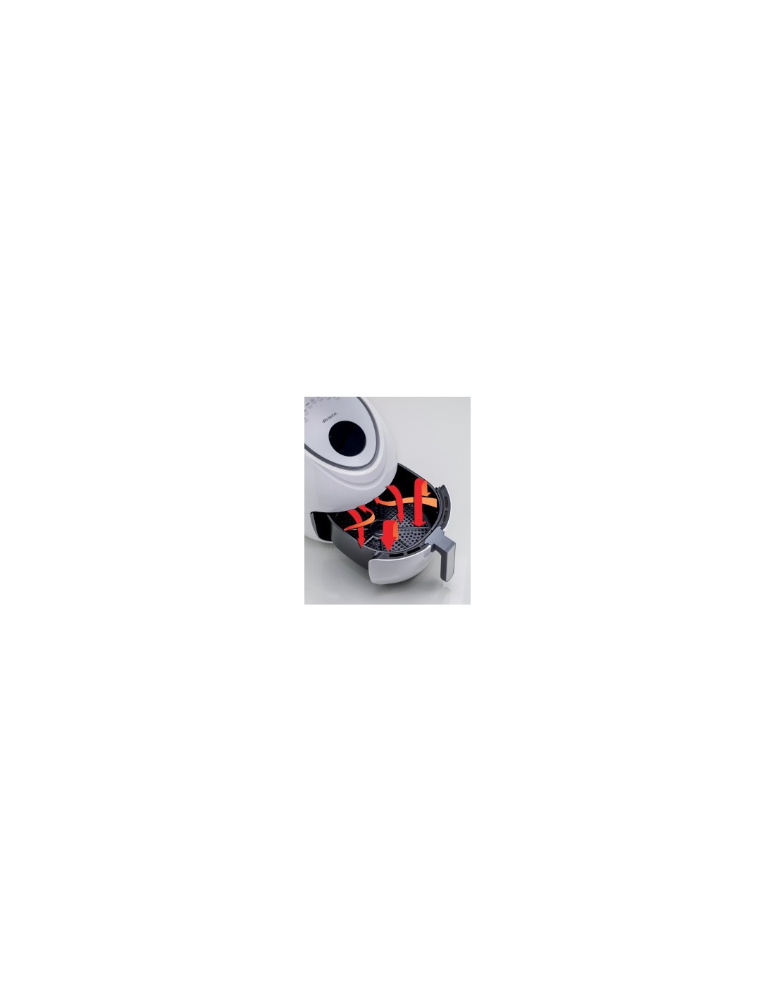 FRIGGITRICE AD ARIA 4618 BIANCO 5,5LT 1800W su TreG Ingrosso