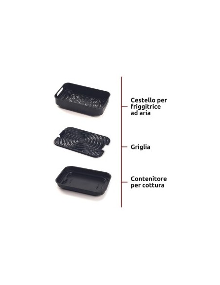 Friggitrice ad Aria Ariete 4635 8LT con Bistecchiera | TreG Ingrosso