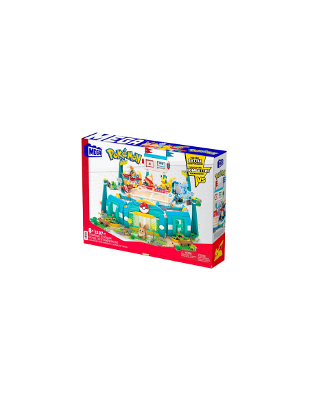 MEGA POKÉMON HWR82, STADIO DI ALLENAMENTO, COSTRUZIONI POKÉMON, GIOCO EDUCATIVO BAMBINI +6 ANNI