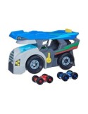 PJMASK F7594 CAMION TRASPORTATORE DEGLI EROI, GIOCATTOLO SUPER PIGIAMINI, VEICOLO CON ACCESSORI, BAMBINI 3+