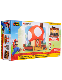 SUPERMARIO 41367 PLAYSET CASA DI TOAD, GIOCATTOLO INTERATTIVO PER BAMBINI