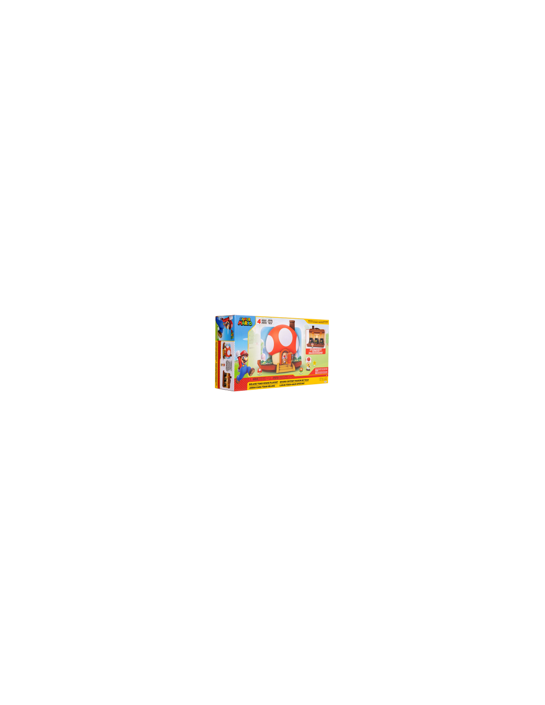 SUPERMARIO 41367 PLAYSET CASA DI TOAD, GIOCATTOLO INTERATTIVO PER BAMBINI