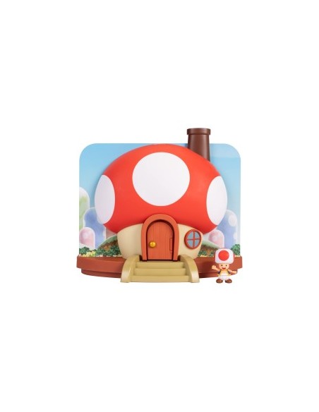 SUPERMARIO 41367 PLAYSET CASA DI TOAD, GIOCATTOLO INTERATTIVO PER BAMBINI