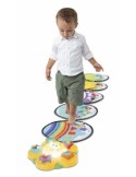 CHICCO 11315 IL SENTIERO DELLE STAGIONI, GIOCO EDUCATIVO SENSORIALE, TAPPETO 2 IN 1