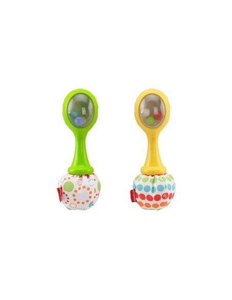 FISHER-PRICE FP BLT33 MARACAS SCUOTI E GIOCA, GIOCO SENSORIALE PER NEONATI