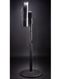 Ventilatore a Piantana DCG VE1910TT, Ø 40 cm, con Luce, 4 Velocità, Telecomando, Altezza 135 cm, Silenzioso, Potente