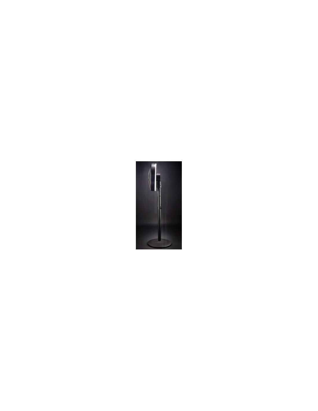 Ventilatore a Piantana DCG VE1910TT, Ø 40 cm, con Luce, 4 Velocità, Telecomando, Altezza 135 cm, Silenzioso, Potente