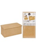 POUF 205555 PIEGHEVOLE 76X38X38CM MDF BEIGE