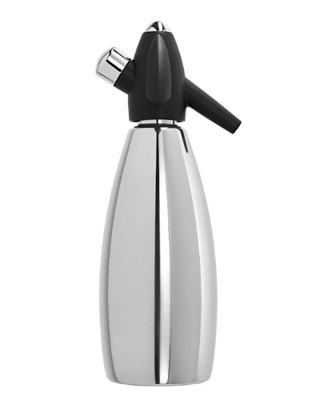 SIFONE SELTZ 1LT ACCIAIO INOX PROFESSIONALE