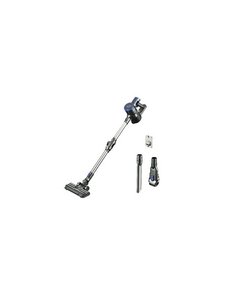 DCG BS5075, scopa elettrica ricaricabile 22V, cordless, 2 velocità, 2in1, aspirapolvere portatile, spazzola motorizzata