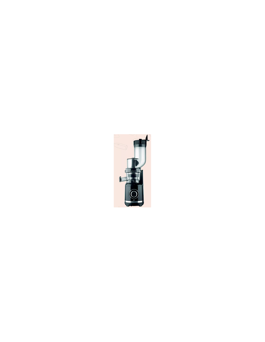 DCG estrattore multifunzione, 300W, nero, 3 velocità, bocca 7,5 cm, AE2134