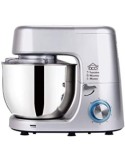Impastatrice planetaria DCG, 8 litri, 1400W, 6 velocità, acciaio inox, con fruste e gancio, MiTA