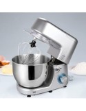 Impastatrice planetaria DCG, 8 litri, 1400W, 6 velocità, acciaio inox, con fruste e gancio, MiTA
