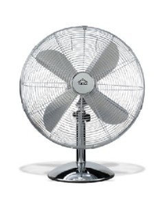 VENTILATORE DA TAVOLO VE1616 40CM CROMATO su TreG Ingrosso