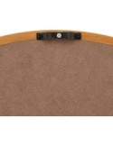 Specchio KIM 55 cm in Legno, Design Rotondo, Elegante e Raffinato | Specchio KIM Wood