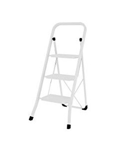 Sgabello Stabilo, 3 gradini, acciaio verniciato, 45x116x4 cm, robusto, Colombo