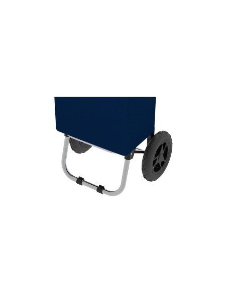 Colombo ROLLY carrello porta spesa, acciaio, blu, sacca impermeabile, 40 litri, 25 kg