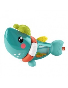 Fisher‑Price Squalo Multiattività, HJP01, Activity Shark, età 6 m+, no batterie richieste