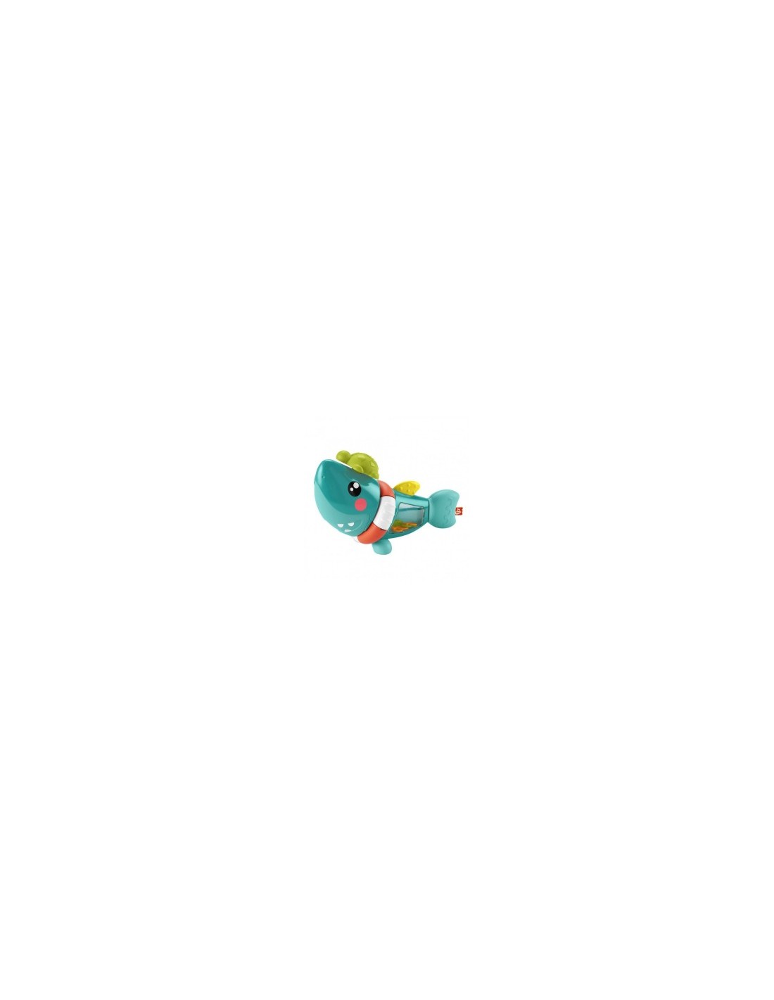 Fisher‑Price Squalo Multiattività, HJP01, Activity Shark, età 6 m+, no batterie richieste