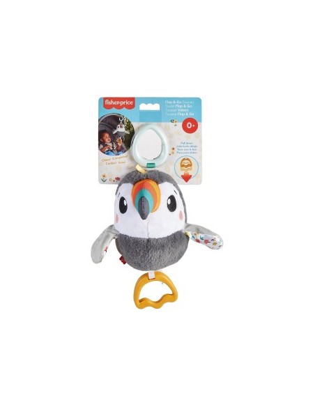 FISHER-PRICE TUCANO VOLA CON ME HNX66 – PELUCHE SENSORIALE PER NEONATI CON SUONI E ALI IN MOVIMENTO