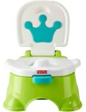 FISHER-PRICE HPY93 VASINO SGABELLINO DEL RE 2-IN-1 CON MUSICA E SCHIENALE