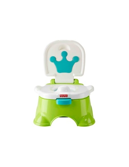 FISHER-PRICE HPY93 VASINO SGABELLINO DEL RE 2-IN-1 CON MUSICA E SCHIENALE