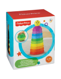 FISHER-PRICE W4472, SCODELLE TRASFORMELLE, GIOCATTOLO IMPILABILE, CLASSICO 6-36 MESI, MULTICOLORE