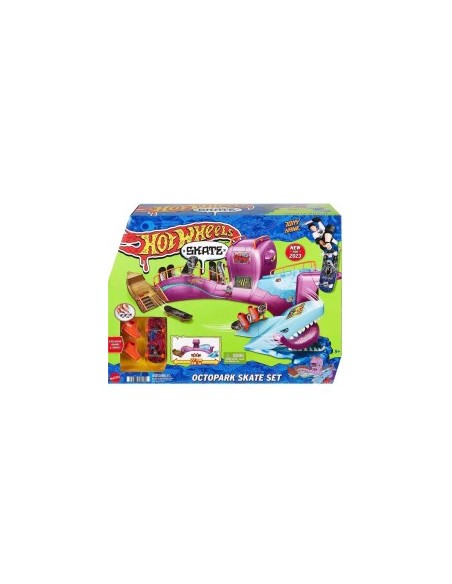 HOT WHEELS HMK01 SKATE OCTOPARK SET su TreG Ingrosso