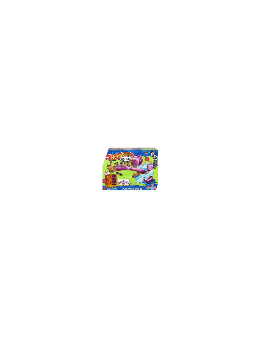 HOT WHEELS HMK01 SKATE OCTOPARK SET su TreG Ingrosso