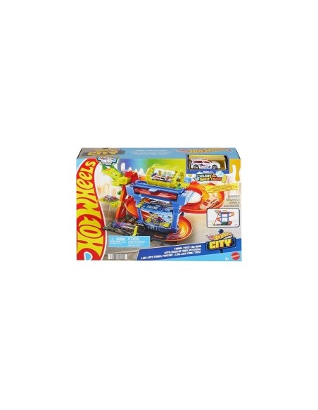 HOT WHEELS HTN80 PISTA TUNNEL AUTOLAVAGGIO