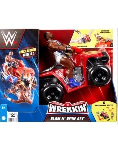 WWE HDM06 PERSONAGGIO CON VEICOLO SLAM N'SPIN