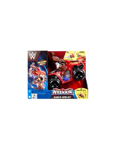 WWE HDM06 PERSONAGGIO CON VEICOLO SLAM N'SPIN