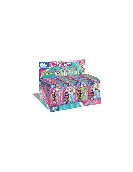 CREATIVO, PICCOLO LABORATORIO DELLE PENNE, CLEMENTONI, 18869, IDEA!, KIT CREATIVO, BAMBINI