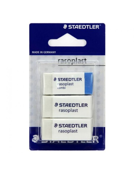 STAEDTLER BLISTER 3 GOMME RASOPLAST